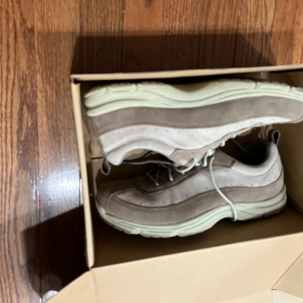 LL Bean Blue Walking Athletic Shoes/Sneakers Lace up